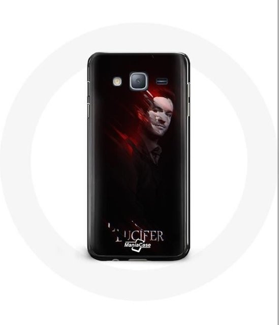 Samsung Galaxy A3 Lucifer Series Schutzhülle in Schwarz - Bild 1