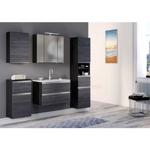 HELD MÖBEL Seitenschrank Arezzo in Grau, B/H/T: 40 x 180 x 35 cm - Bild 3