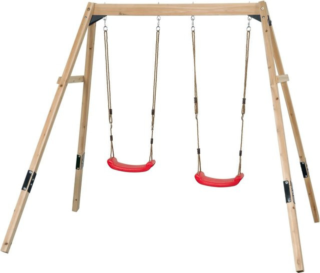Swing King Schaukel Olivia aus Naturholz FSC, B/T/H: 230 x 200 x 203 cm - Bild 1