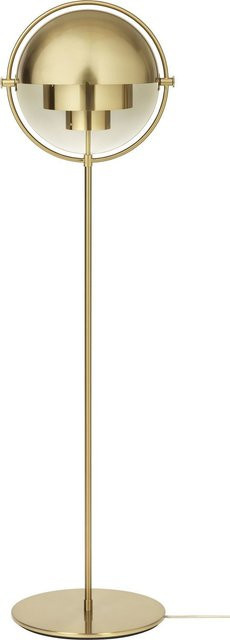 Gubi Multi Lite Stehleuchte in Gold/Messing, verstellbar mit Up-Down-Lichtfunktion - Bild 1