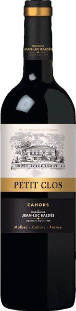 Vignerons Famille Baldès Petit Clos Cahors Rotwein, Malbec, 2021, trocken, Frankreich, 0,75 l - Bild 1