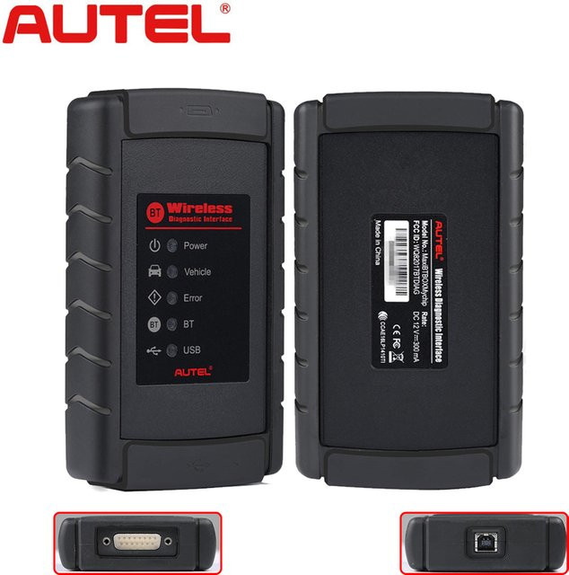 Autel MS908 Decoder Adapter VCI Drahtloses Bluetooth Interface Diagnose Werkzeug in Schwarz für MS908S MS908 MK908 MS905 MaxiSys Mini - Bild 1
