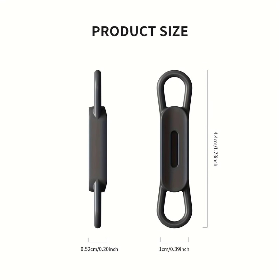 Fomscvka 6er Set magnetische Stifthalter aus Silikon in Schwarz, verstellbarer Marker-Organizer für Schreibtisch, Kühlschrank und Whiteboard - Bild 5