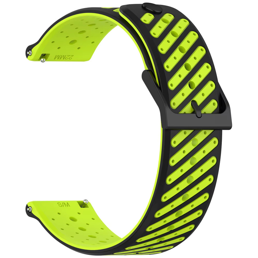 Suunto Uhrenarmband Silikon, 22 mm, zweifarbig, Unisex - Bild 3