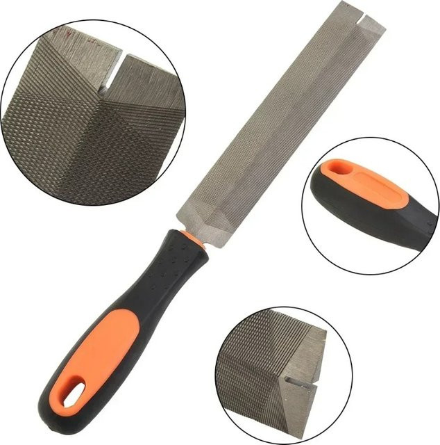 Ersatzfeile für Handsägen und Astsägen zum Schärfen und Glätten von Holzraspeln - Bild 1