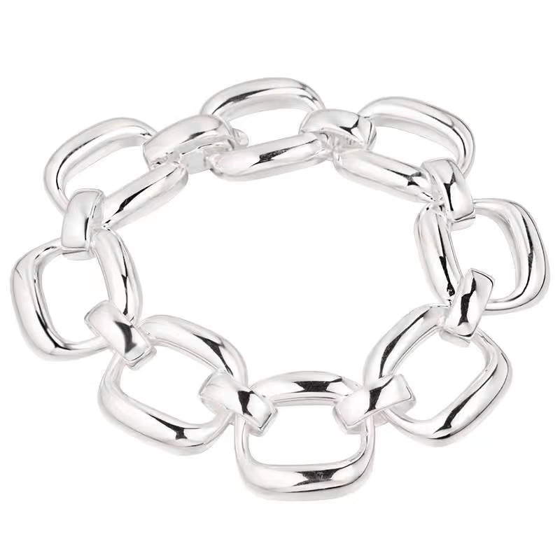 xiyanike Armband, Punk, Silber, Damen - Bild 2