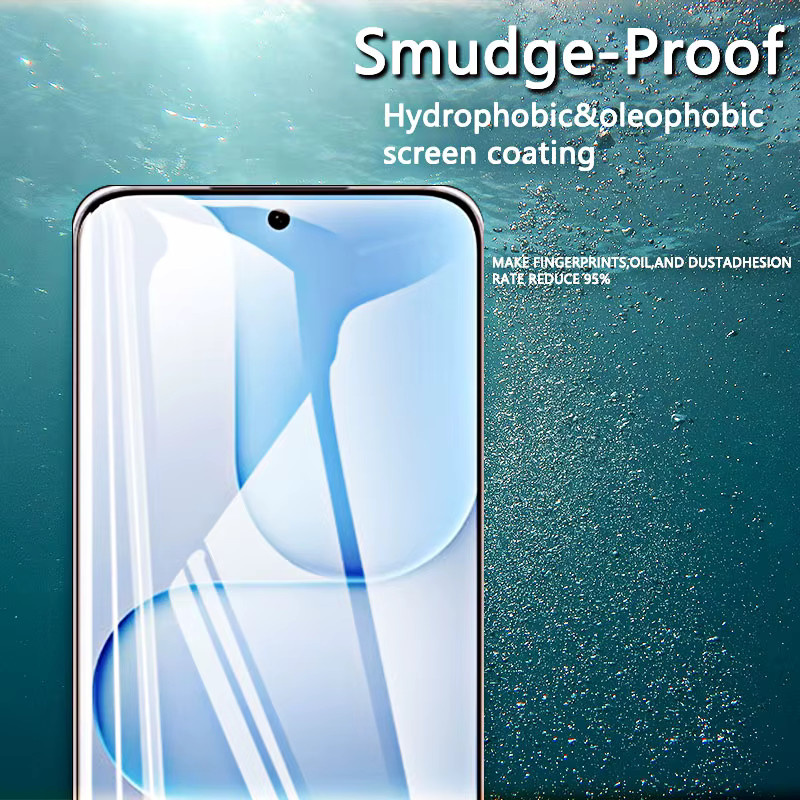 9H Displayschutzfolien aus gehärtetem Glas für Honor 500 Pro, transparent, kratzfest und case-freundlich - Bild 2