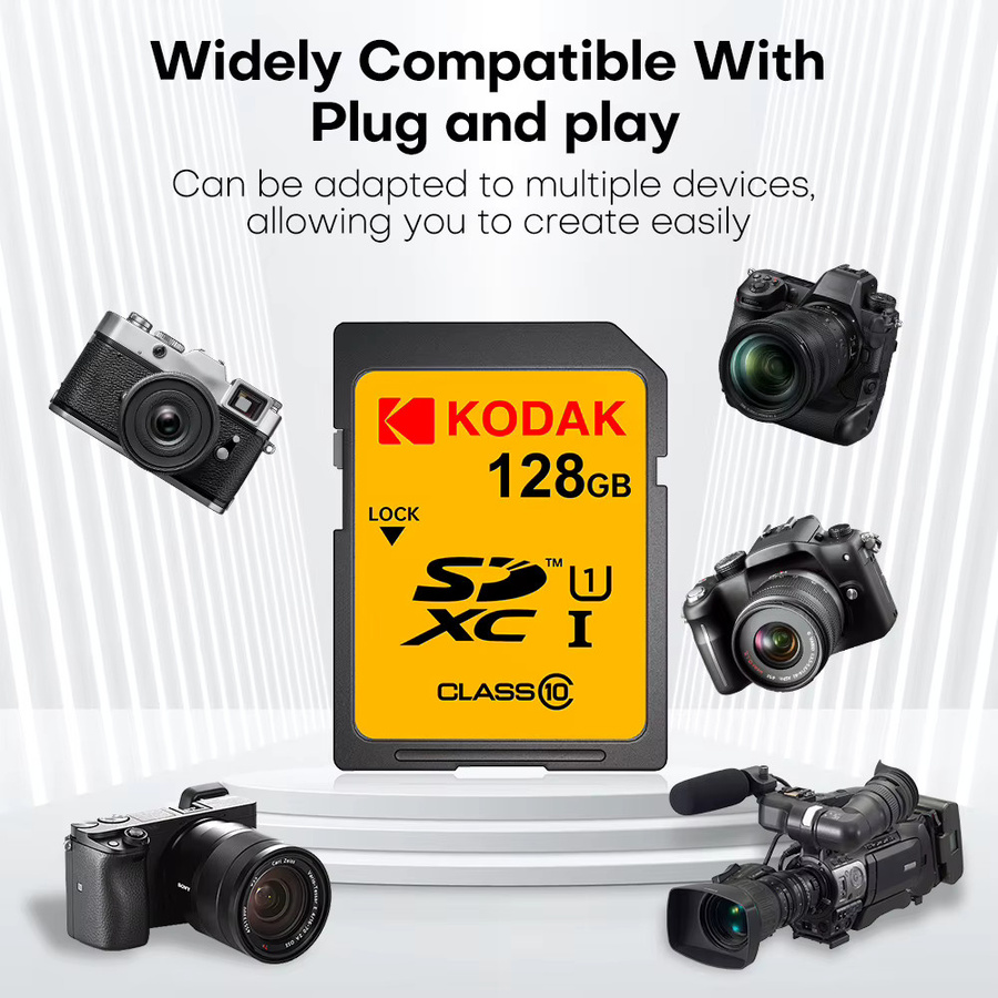 Kodak High Speed Class 10 SD Speicherkarte SDHC SDXC für deine Kamera - Bild 4