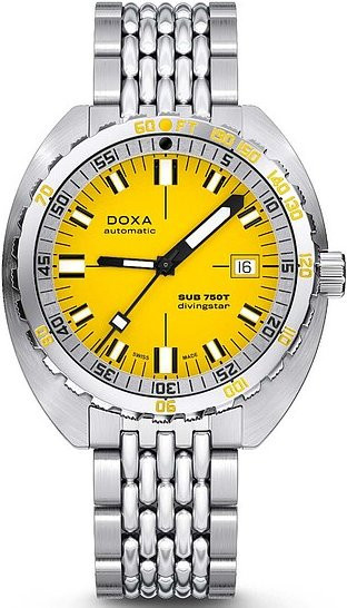 Doxa SUB750T Divingstar Armbanduhr, Automatik, Edelstahl, 45 mm, Herren - Bild 1