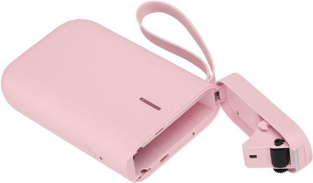 Tragbarer Bluetooth Thermik-Etikettendrucker von OutsideWorld in Rosa - Bild 1