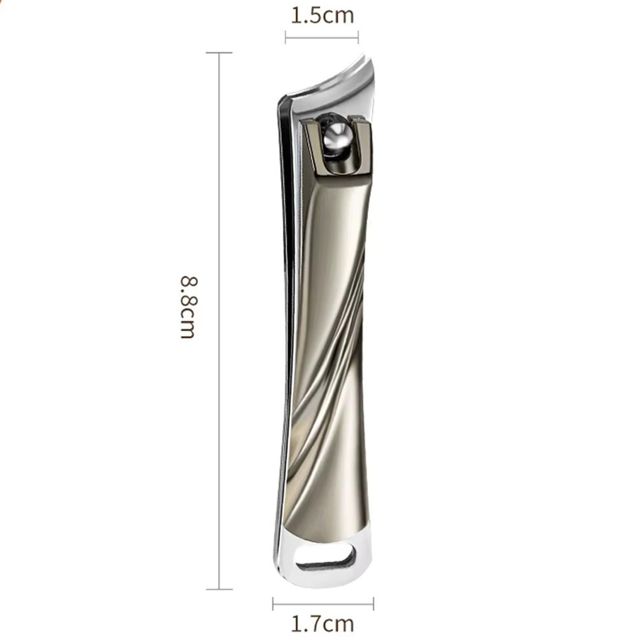 Andvictory Nagelknipser, Edelstahl, Silber, Unisex - Bild 5