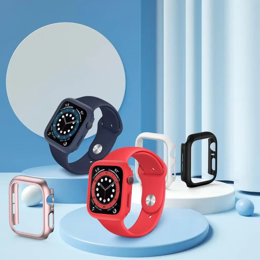 SNQP Schutzhülle für Apple Watch, Matt, Hart PC Bumper Rahmen, Unisex - Bild 5