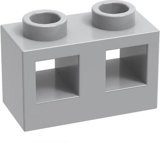 Yiran toy 10-teiliges Set Konstruktionsstein-Set mit 2 Löchern - Bild 1