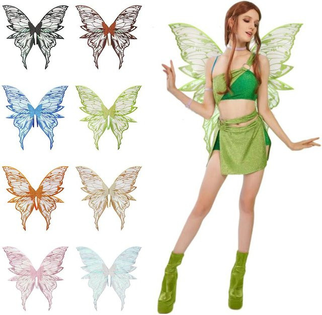 KANNERT Feenflügel Mädchen, Fantasy, 1-teiliges Set - Bild 1