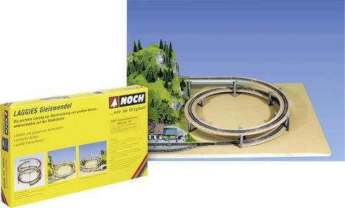 NOCH H0 Gleiswendel Aufbaukreis 420 mm und 483 mm, B: 145 mm, H: 87 mm - Bild 1