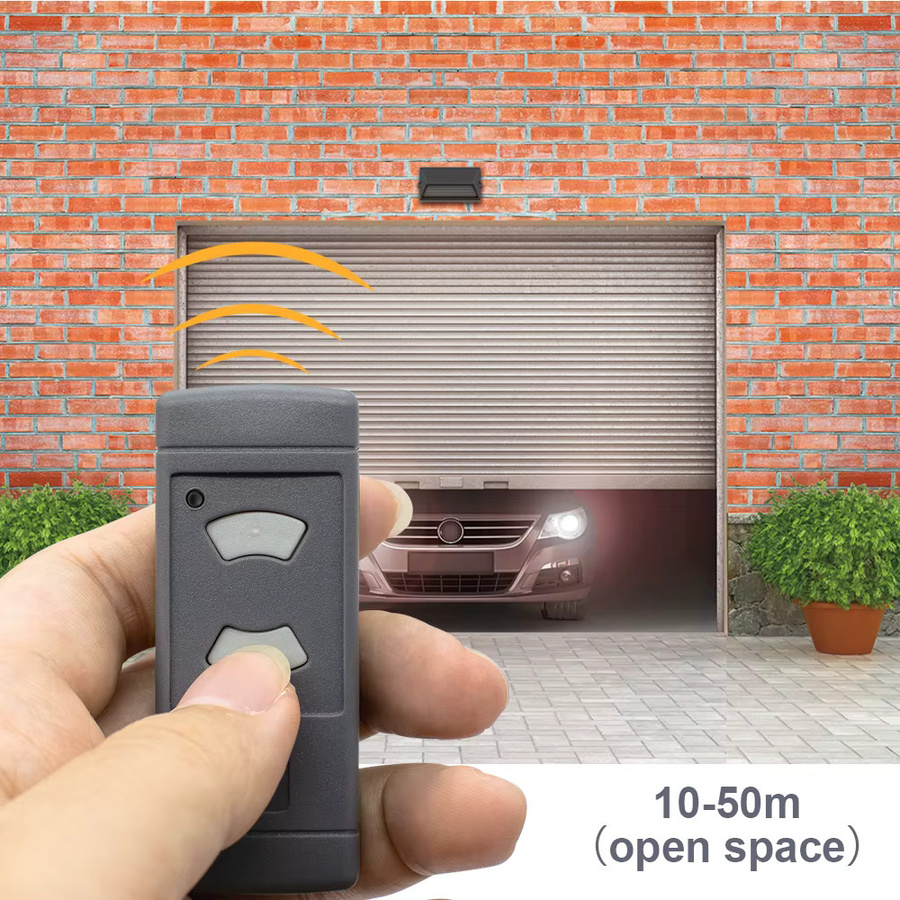 Scimagic-RC Klon-Garagentor-Fernbedienung in Grau für 40,685 MHz HSE2 HS2 HS4 HSM2 HSM4 HSE4 Toröffner - Bild 5