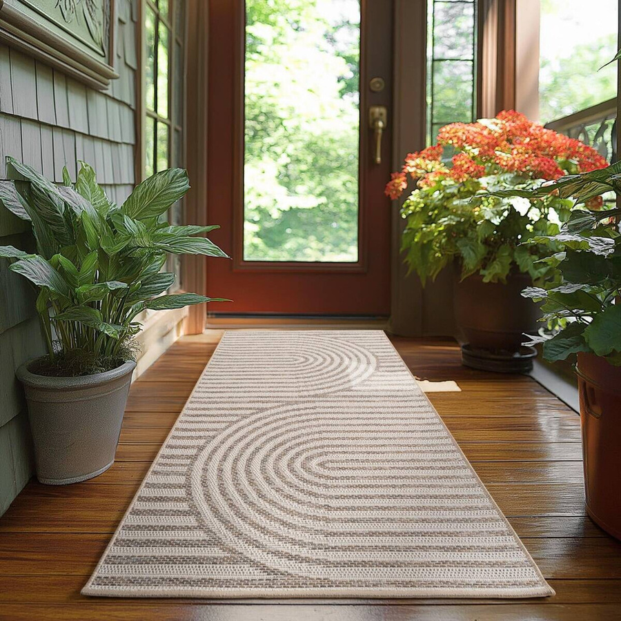 Ayyildiz Outdoor-Teppich Desert Beige B: 80 cm, L: 150 cm - Bild 2