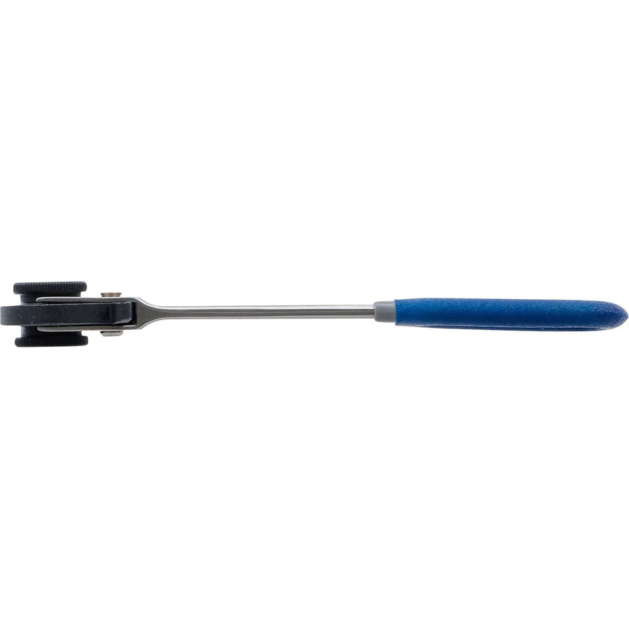 BGS Ratschen-Ringschlüssel Kombination aus Chrom-Vanadium in Blau, SW 12 mm - Bild 2