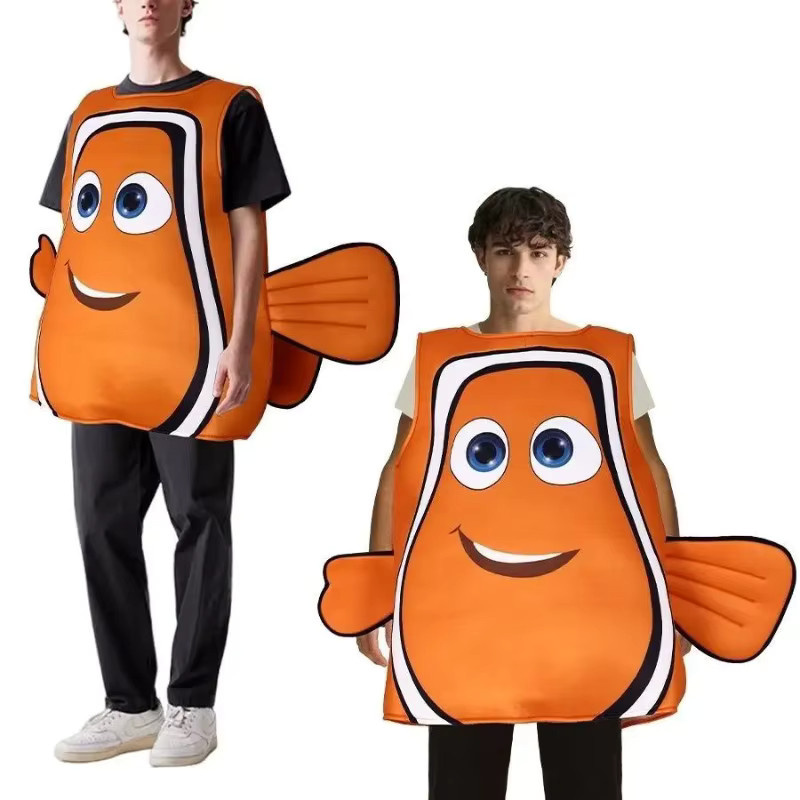 Potdemiel Disney Find Nemo Dory Cosplay Kostüm, Clownfisch, Unisex - Bild 3