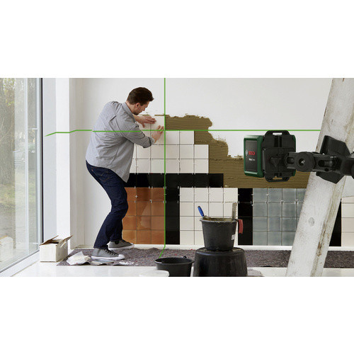 Bosch Quigo Green Kreuzlinienlaser selbstnivellierend in Schwarz/Grün - Bild 4