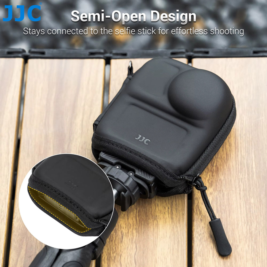 JJC Mini-Hülle für DJI Osmo Nano, stoßfeste EVA Aufbewahrungsbox in Schwarz - Bild 6
