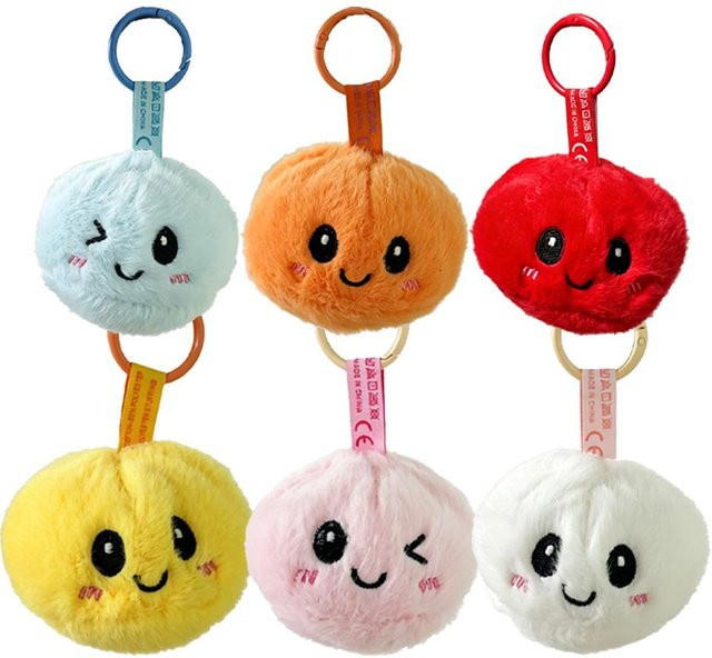 Yiran toy Kawaii gedämpftes Brötchen Plüsch Schlüsselanhänger, ab 14 Jahren - Bild 1