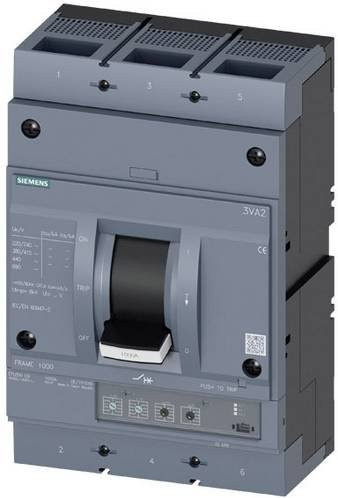 Siemens 3VA2563-5HN32-0AA0 Leistungsschalter in Grau mit einem Einstellbereich von 250 - 630A und einer maximalen Schaltspannung von 690 V/AC - Bild 1