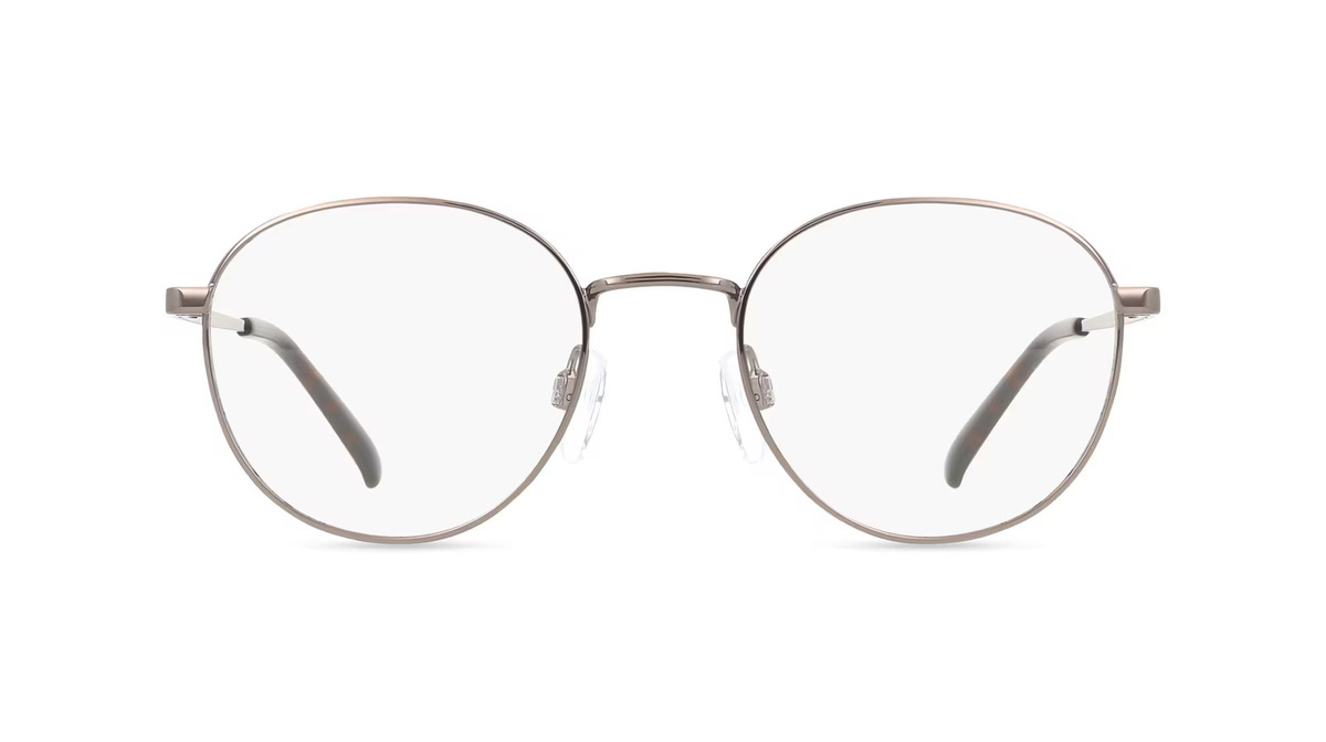 Fielmann BD 600 CL BO Korrektionsbrille, Vollrand, Panto, Edelstahl, Unisex, grau - Bild 1