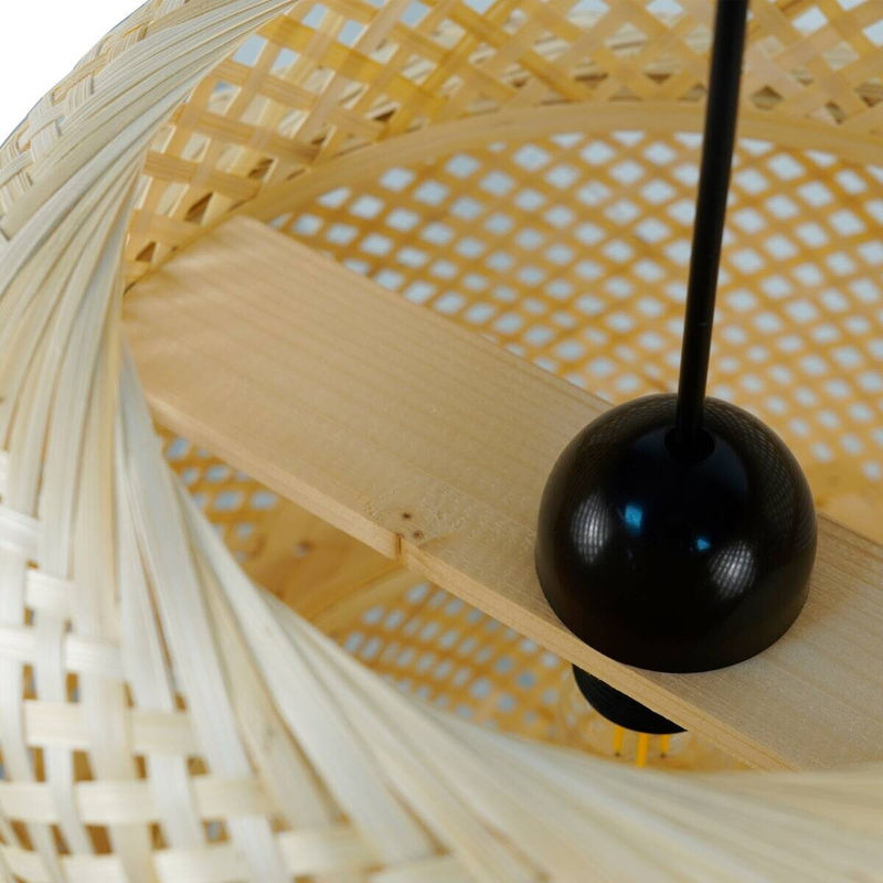 Pocoline Pendelleuchte Bamboo aus Bambus in Natur, Höhe: 120 cm, Durchmesser: 40 cm - Bild 4