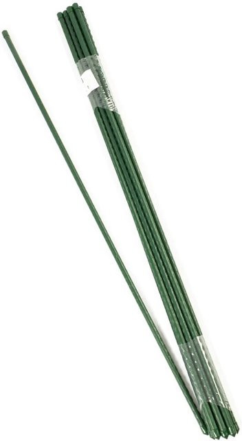 KARAT Pflanzenstab Rankhilfe Grün, 10er-Set, Höhe: 60 cm, Durchmesser: 11 mm - Bild 1