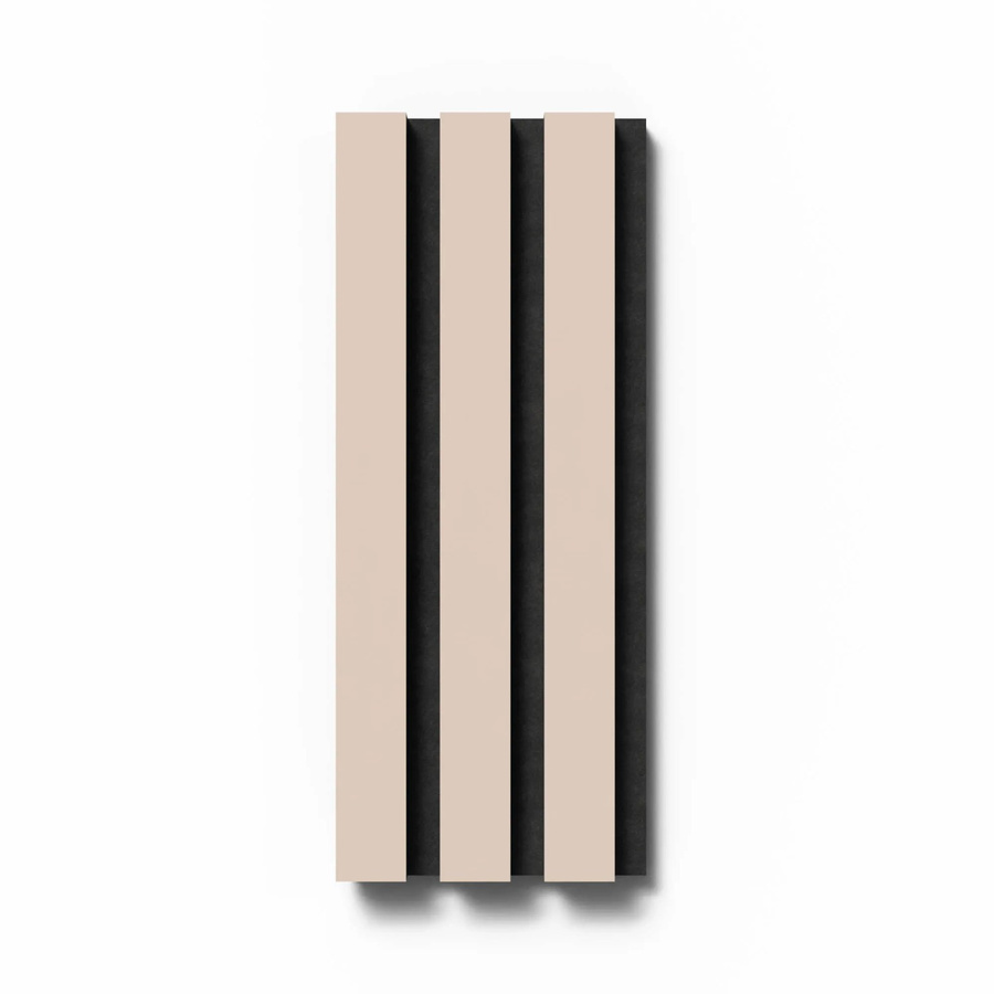 Denpanels Akustikpaneel Muster Linoleum Powder Filz Schwarz in Streifenoptik im skandinavischen Stil B: 29,5 cm, H: 15 cm - Bild 2