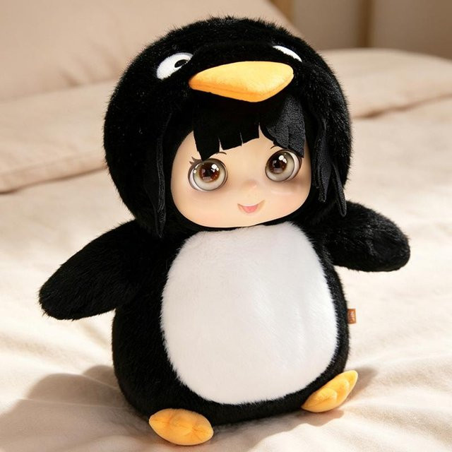 Gugu Gaga Pinguin, Vinyl Plüschtier, 15cm - Bild 1