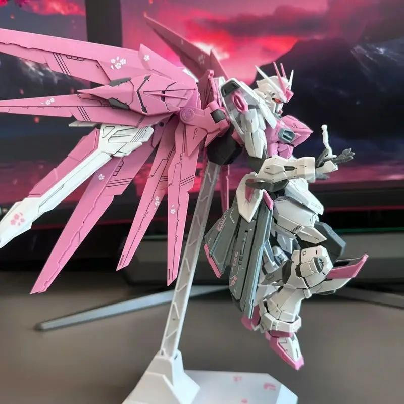 Yiran toy 1 Freedom ZGMF-X10A Freedom Freshman Ver Kirschblüten-Farbschema Mecha Bausatzmodell ab 14 Jahren - Bild 2