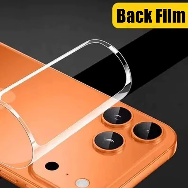 3er-Pack HD Hydrogel Displayschutz Folie Transparent für Apple iPhone 17 Pro Max und iPhone 17 Pro - Bild 4