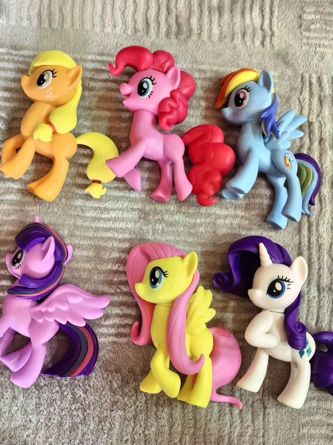 Hasbro My Little Pony Twilight Sparkle Rainbow Dash Pinkie Pie Applejack Actionfiguren - Bild 4