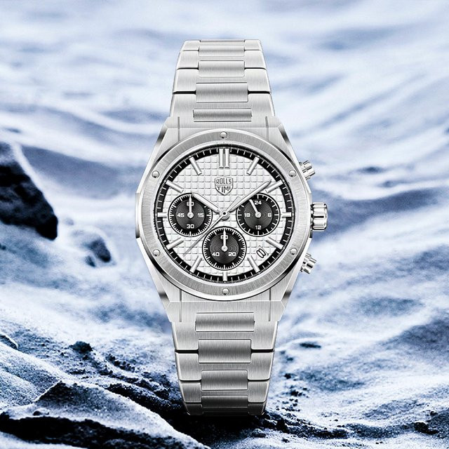 Pagani Design Chronograph, Quarz, Edelstahl, Saphirglas, Herren - Bild 1