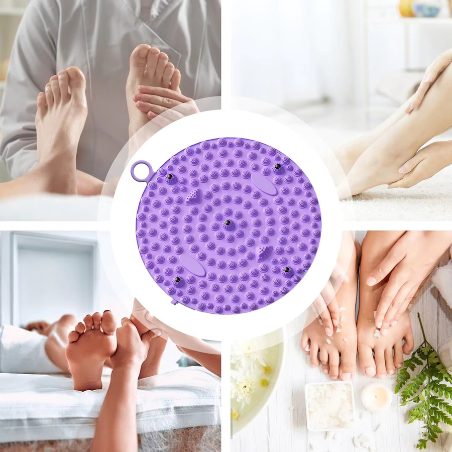 monclique Akupressur-Platte Druckmassagematte, Silikon - Bild 5