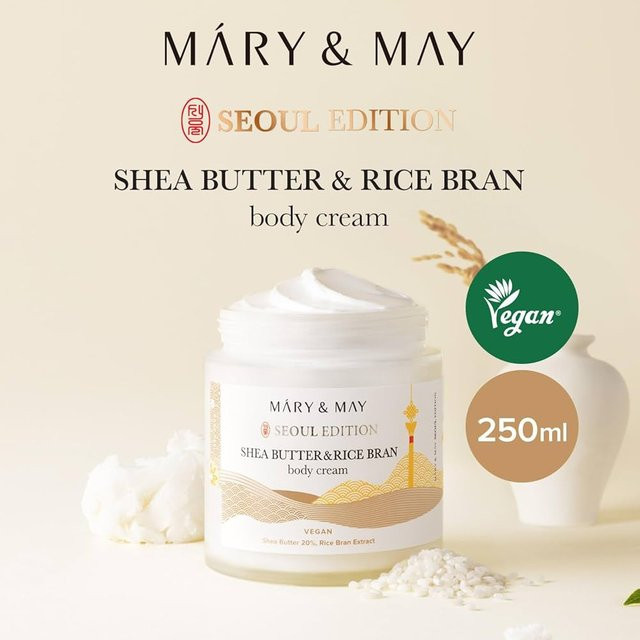 Mary&May Körpercreme mit Sheabutter, 250 ml, Unisex - Bild 1