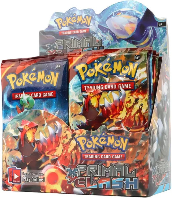 Bandai Pokémon TCG XY Primal Clash Booster Box, Sammelkarten, Englische Version, ab 6 Jahren - Bild 1