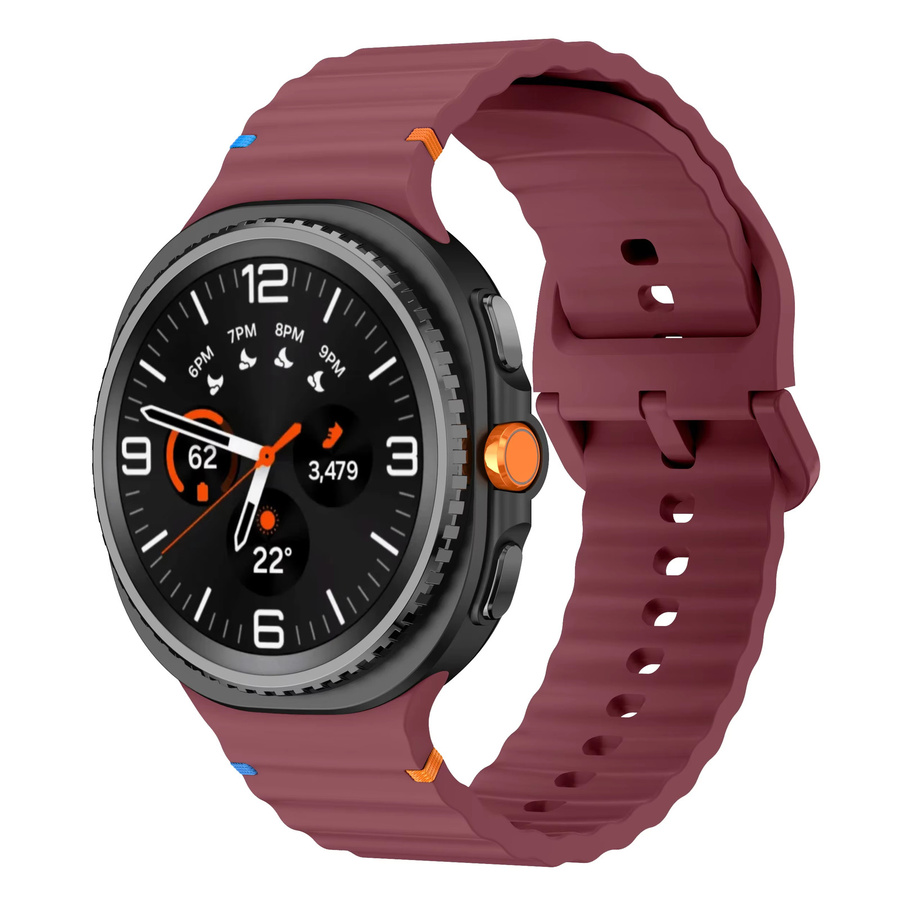 Samsung Uhrenarmband Silikon, Schwarz, Unisex - Bild 2