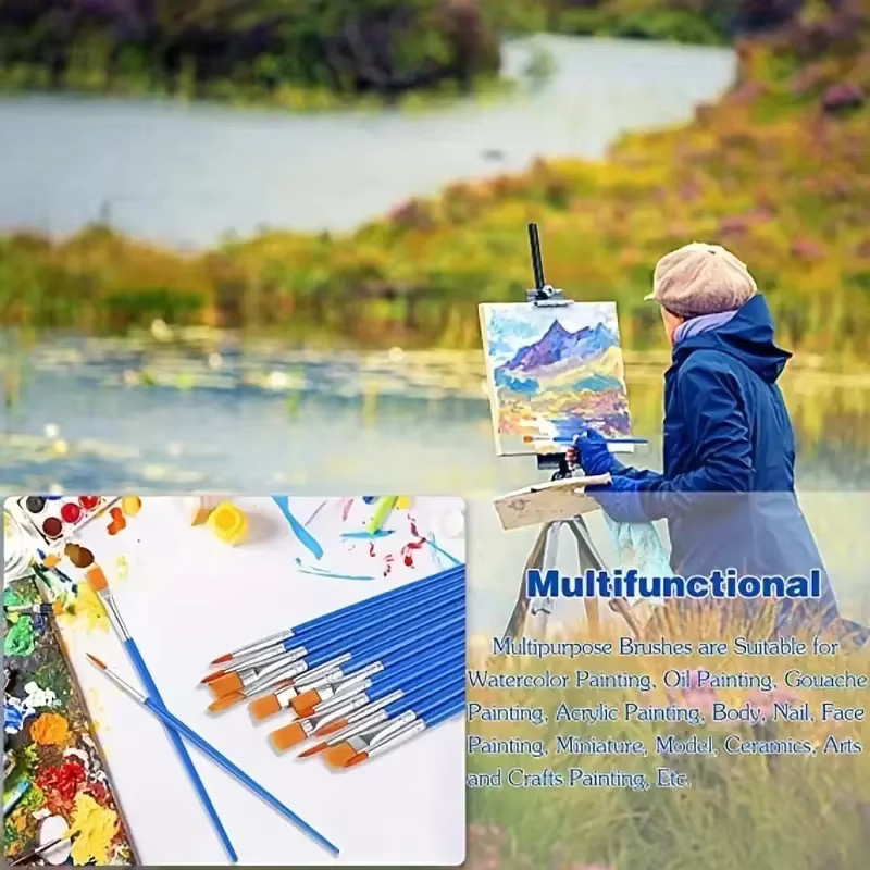 Set mit Malstiften für Kunsthandwerk und Malerei aus Kunststoff für Erwachsene - Bild 4