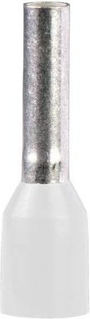 Schneider Electric Aderendhülse DZ5CEB005D in Weiß und Silber, 0,5 mm², 500 Stück - Bild 1
