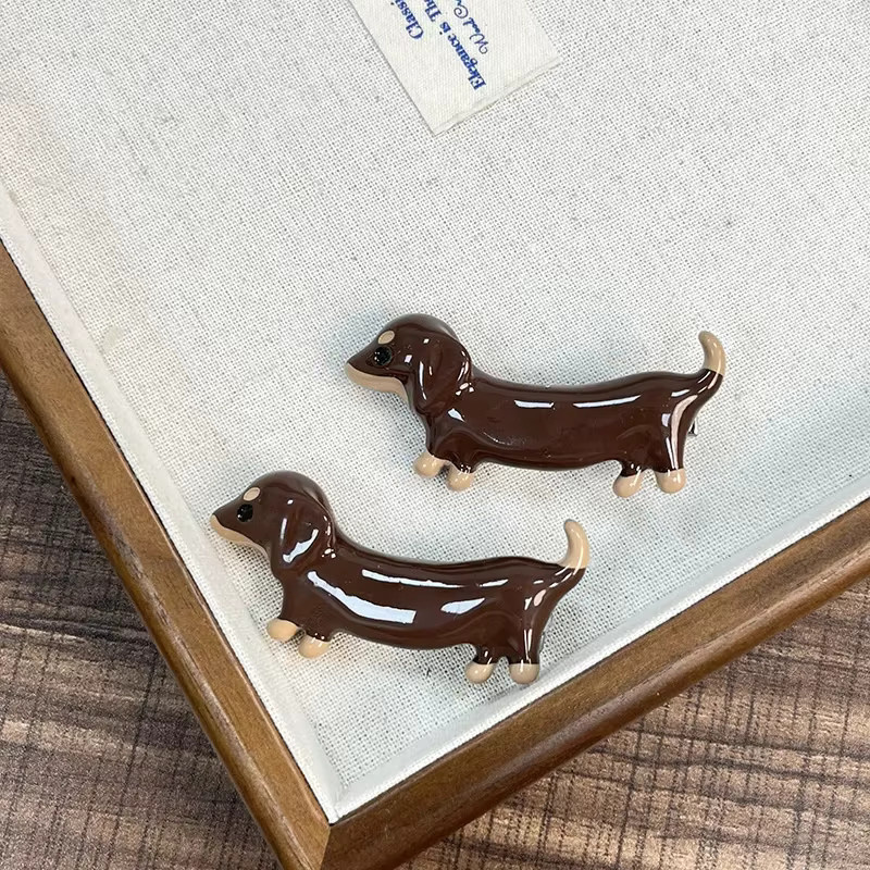 HELTFARM Haarspangen in Hundeform, Damen und Mädchen - Bild 3