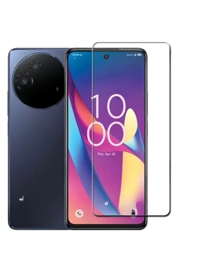 2 Stück Displayschutzfolie aus gehärtetem Glas für TCL 20 5G, 20L, 20Y, 20S, 30, 40 NxtPaper 4G, 50 XL, XE, transparent - Bild 3