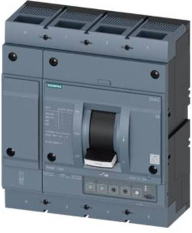 Siemens Leistungsschalter 3VA2580-7HM42-0AA0 in Grau mit Einstellbereich 320 - 800A und einer maximalen Schaltspannung von 690 V/AC - Bild 1