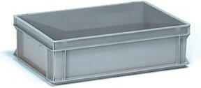 Fetra Kunststoffkasten Grau, Volumen: 30 Liter, B/T/H: 60 x 40 x 17 cm - Bild 1