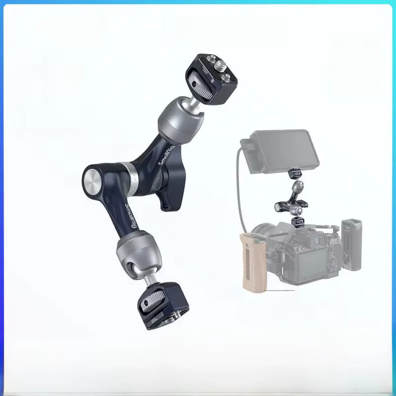 SmallRig Magic Arm mit Rosettengetriebe 7/11 Zoll in Schwarz, 360 Grad einstellbar für Monitore, LED-Leuchten und Action-Kameras bis 3,5 kg - 4194 - Bild 1