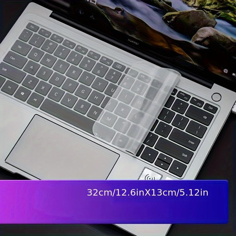 LChome Silikon-Tastaturabdeckung für Laptops von 30,48-35,56 cm, blau, flexibel und waschbar - Bild 6