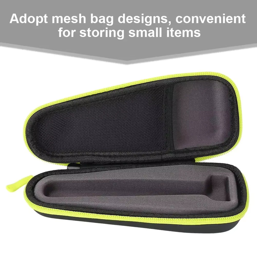 Philips OneBlade Reiseetui QP2530/2520, tragbare EVA-Schutztasche für Rasierer in Schwarz, B/T/H: 18,0 x 7,5 cm - Bild 2
