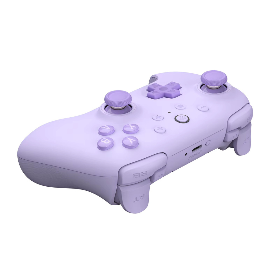 8BitDo Ultimate 2C Kabelloser 2,4G Gaming-Controller mit Hall-Effekt-Joystick in Purple für PC, Steam Deck, Raspberry Pi und Android - Bild 2
